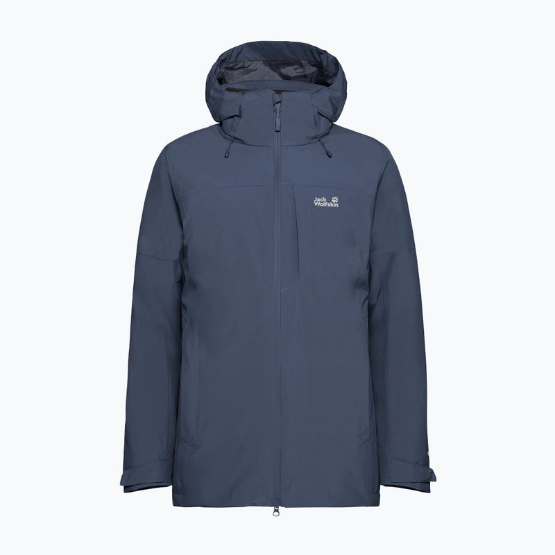 Women's 3-in-1 jacket Jack Wolfskin Hunberg 2 3IN1 midnight sky 10