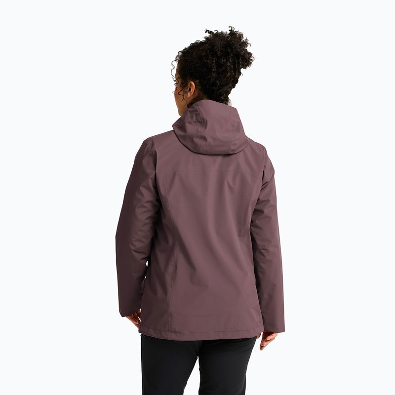 Women's 3-in-1 jacket Jack Wolfskin Moonrise 2 3IN1 sheer plum 3