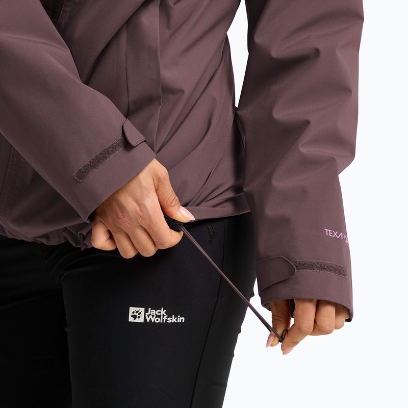 Women's 3-in-1 jacket Jack Wolfskin Moonrise 2 3IN1 sheer plum 9