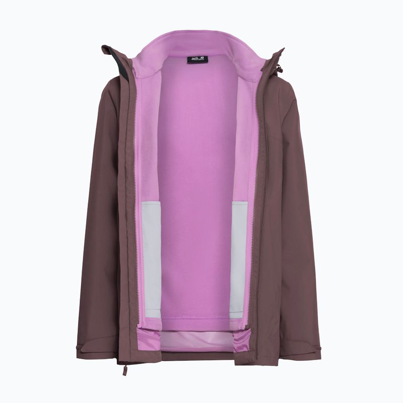 Women's 3-in-1 jacket Jack Wolfskin Moonrise 2 3IN1 sheer plum 13