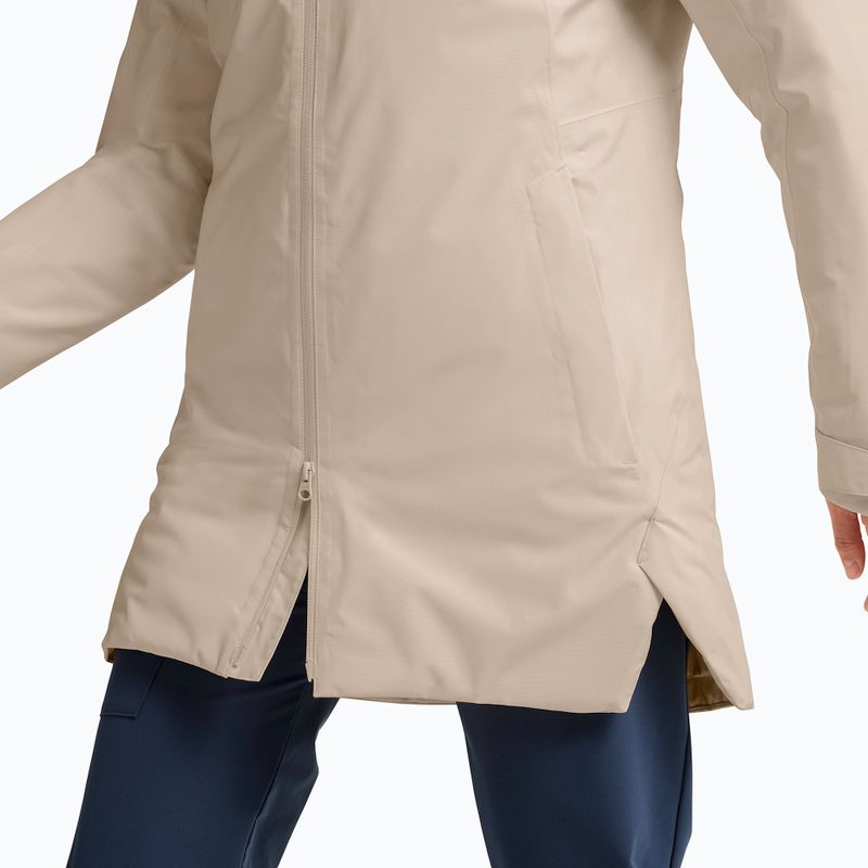 Women's rain jacket Jack Wolfskin Heidelstein 2 Ins oyster 5