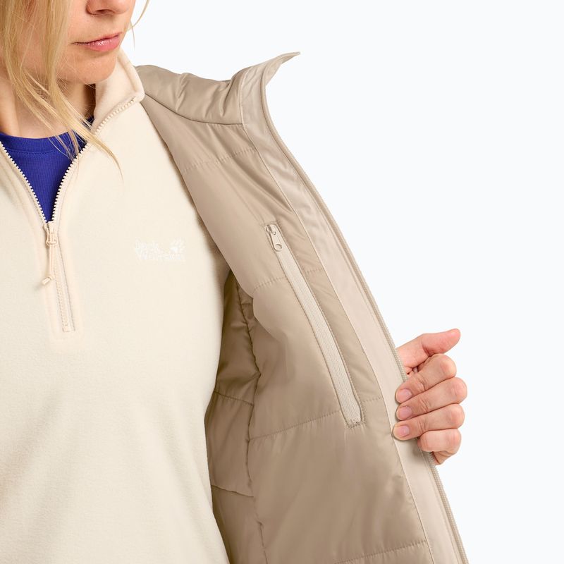 Women's rain jacket Jack Wolfskin Heidelstein 2 Ins oyster 6