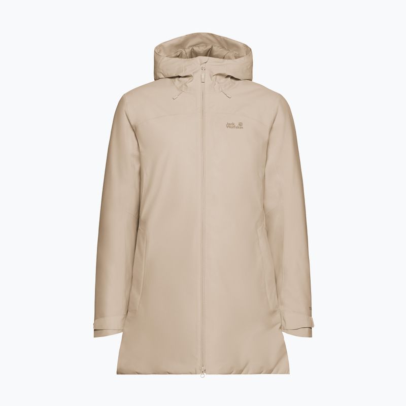 Women's rain jacket Jack Wolfskin Heidelstein 2 Ins oyster 7