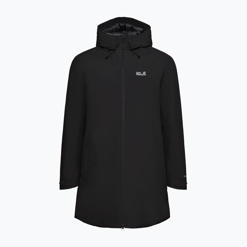 Women's rain jacket Jack Wolfskin Heidelstein 2 Ins black 7