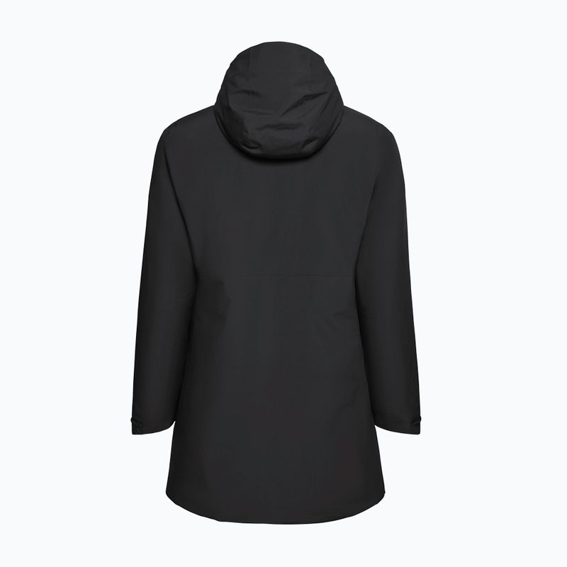 Women's rain jacket Jack Wolfskin Heidelstein 2 Ins black 8