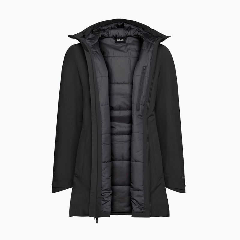 Women's rain jacket Jack Wolfskin Heidelstein 2 Ins black 9