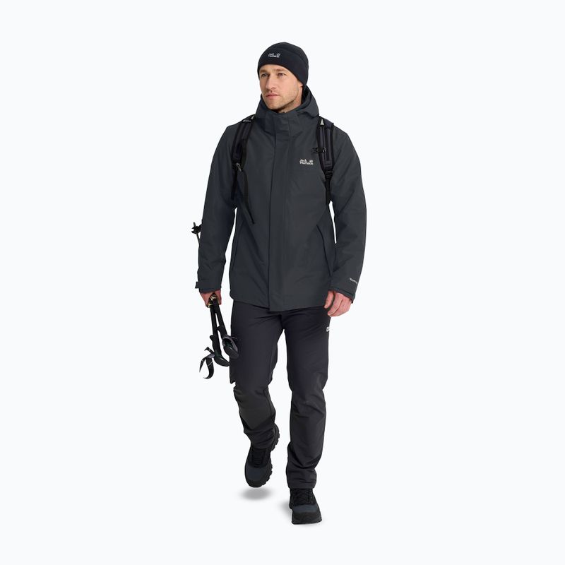 Men's 3-in-1 jacket Jack Wolfskin Stonelite 3In1 phantom 2