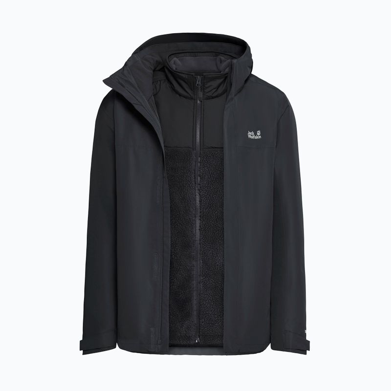 Men's 3-in-1 jacket Jack Wolfskin Stonelite 3In1 phantom 12