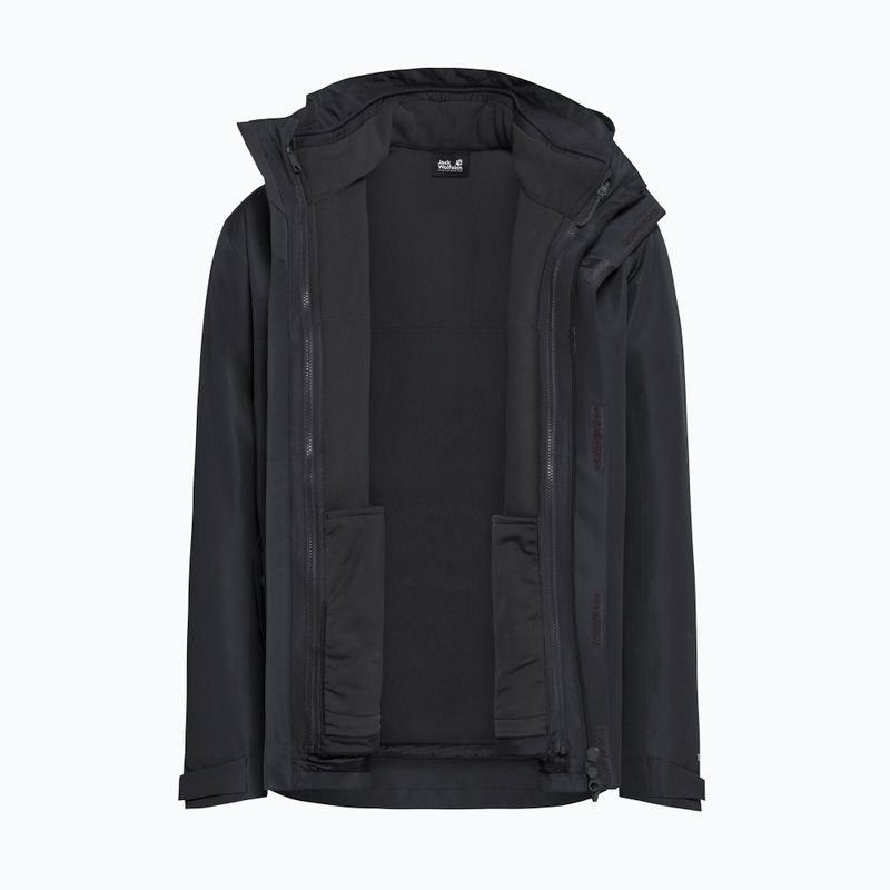 Men's 3-in-1 jacket Jack Wolfskin Stonelite 3In1 phantom 13