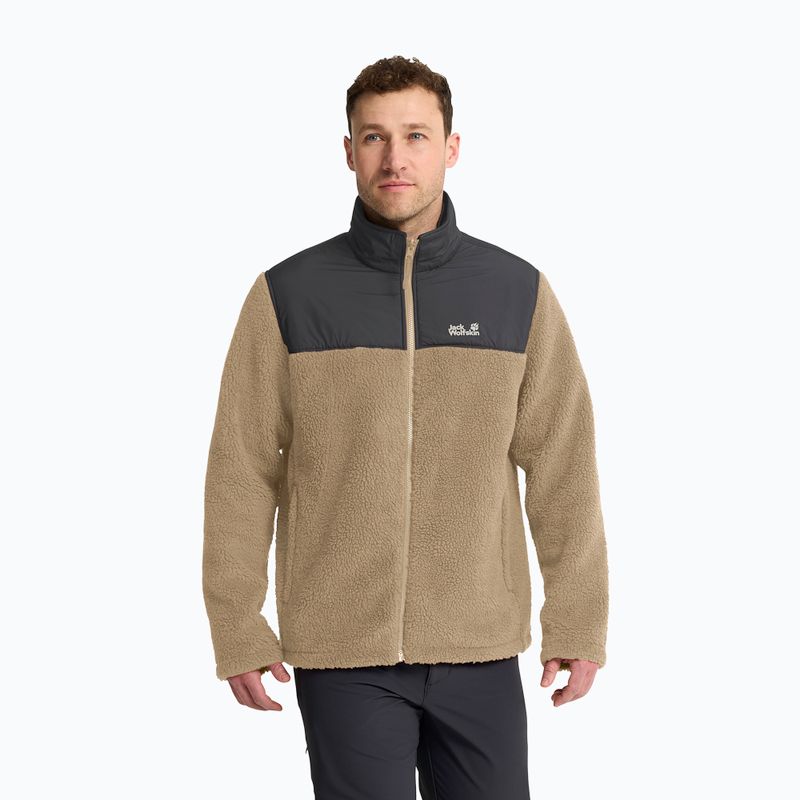 Men's 3-in-1 jacket Jack Wolfskin Stonelite 3In1 hazel wood 5