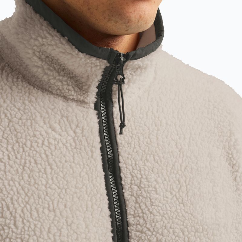 Men's fleece sweatshirt Jack Wolfskin Stone Lite oyster 4
