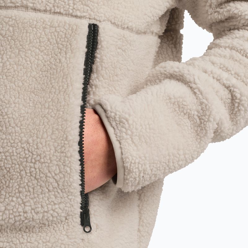 Men's fleece sweatshirt Jack Wolfskin Stone Lite oyster 5
