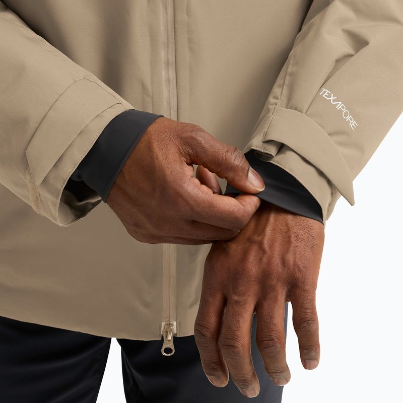 Men's down jacket Jack Wolfskin Icecape 2 l Down Ins Rds hazel wood 5