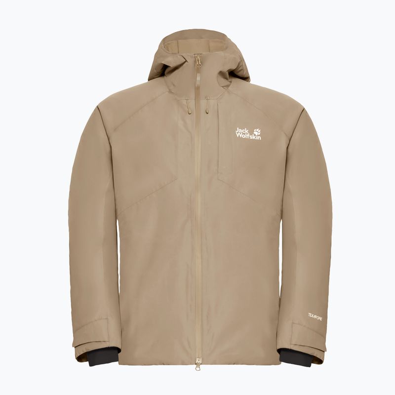 Men's down jacket Jack Wolfskin Icecape 2 l Down Ins Rds hazel wood 7