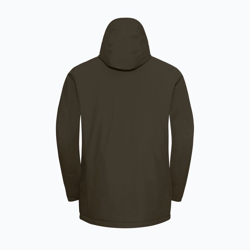Men's insulated jacket Jack Wolfskin Wisper Ins obsidian moss 8