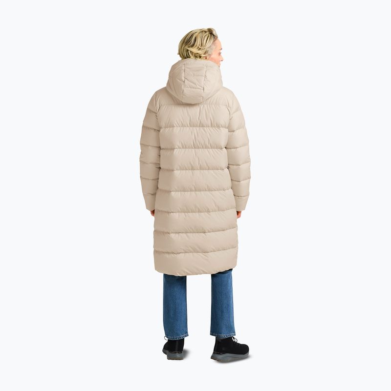 Women's down coat Jack Wolfskin Frozen Palace Coat oyster 2