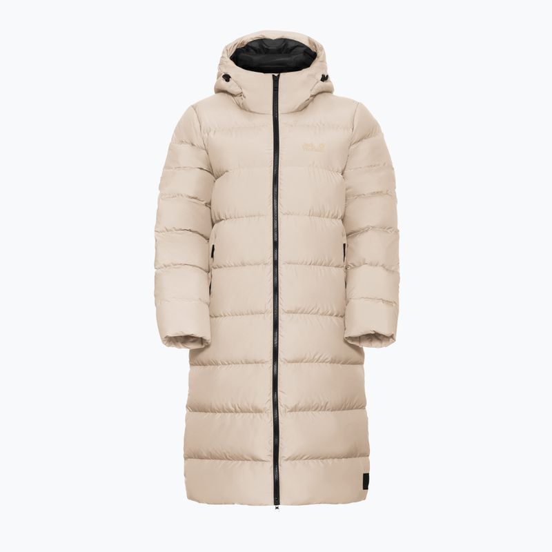 Women's down coat Jack Wolfskin Frozen Palace Coat oyster 7