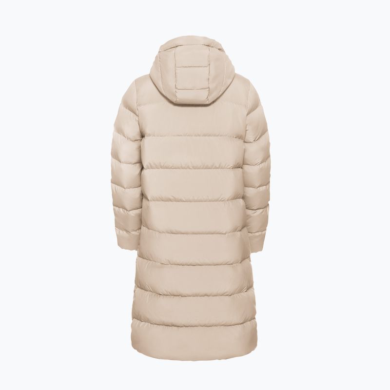Women's down coat Jack Wolfskin Frozen Palace Coat oyster 9