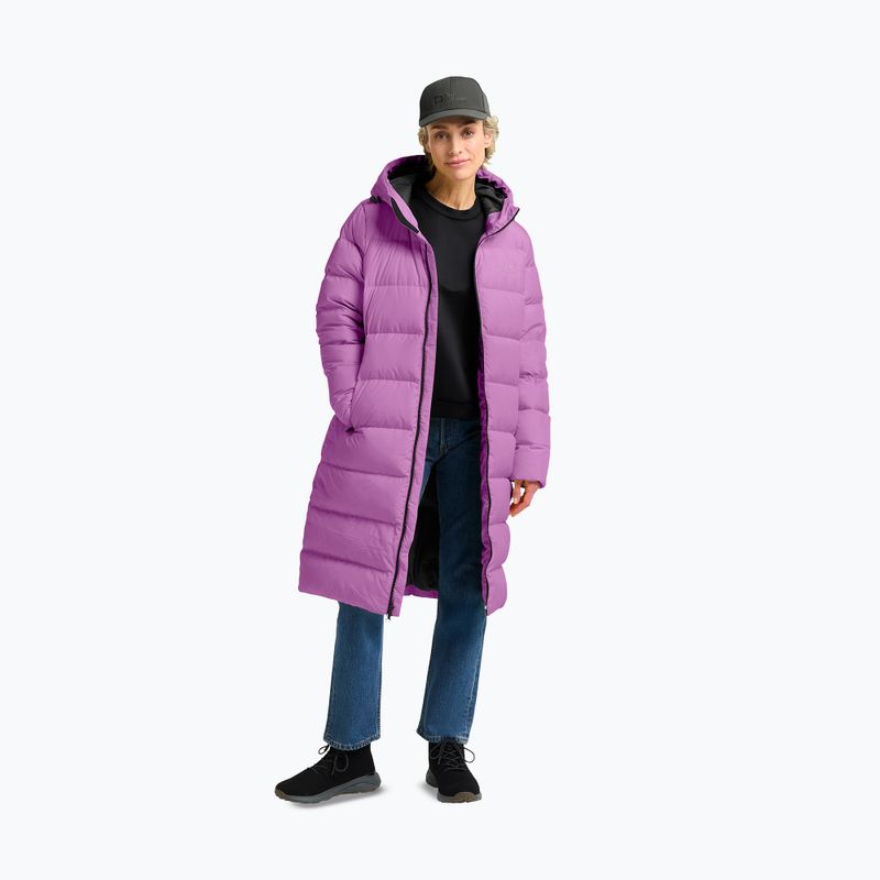 Women's down coat Jack Wolfskin Frozen Palace Coat vivid orchid 3