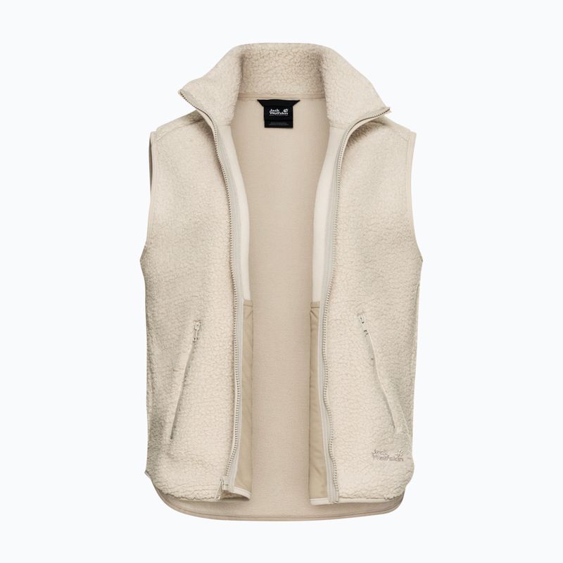 Women's gilet Jack Wolfskin High Curl oyster 9
