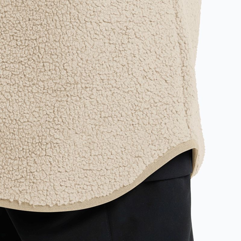 Women's fleece sweatshirt Jack Wolfskin High Curl Coat oyster 6