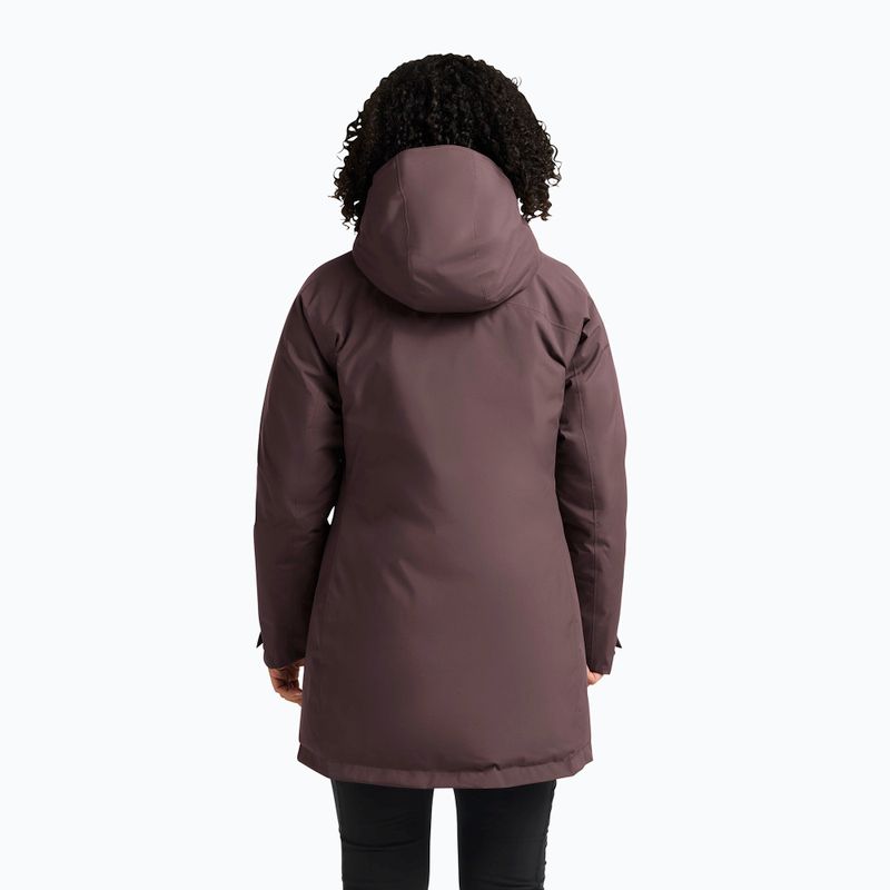 Women's down jacket Jack Wolfskin Icecape 2L Down Ins Rds sheer plum 3