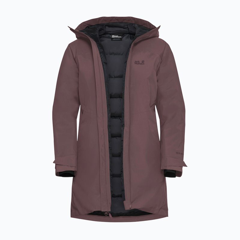Women's down jacket Jack Wolfskin Icecape 2L Down Ins Rds sheer plum 9