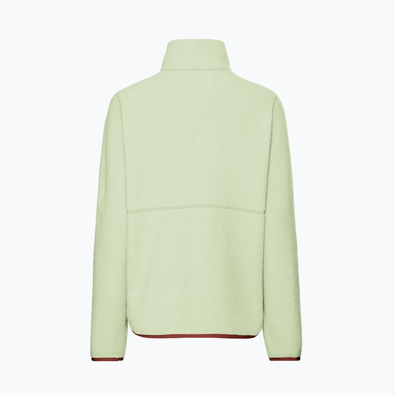 Women's fleece sweatshirt Jack Wolfskin Lite Curl Full Zip melon 8