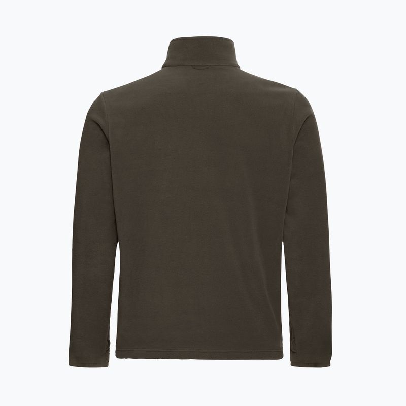 Men's fleece sweatshirt Jack Wolfskin Taunus 200 Full Zip obsidian moss 8