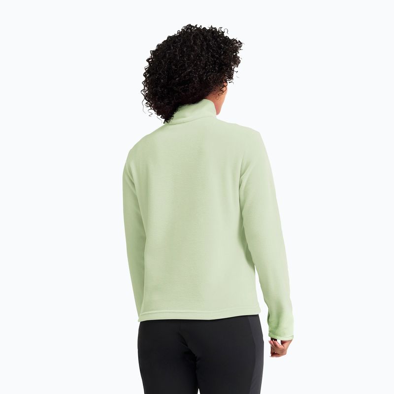 Women's fleece sweatshirt Jack Wolfskin Taunus 100 Half Zip melon 3