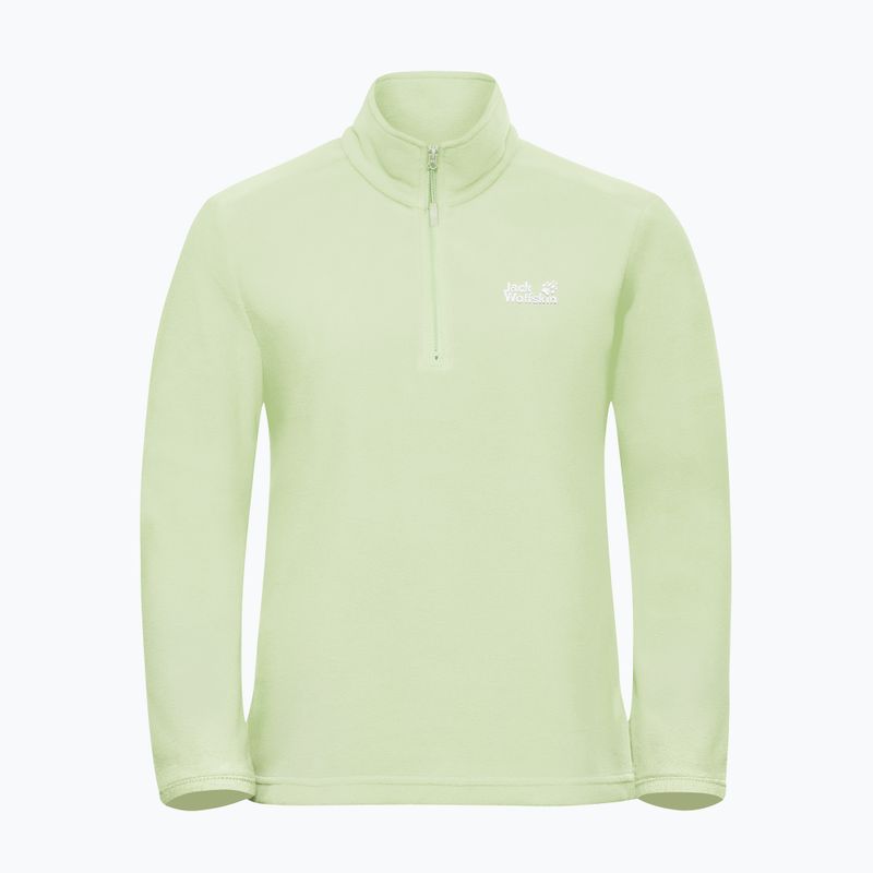 Women's fleece sweatshirt Jack Wolfskin Taunus 100 Half Zip melon 5
