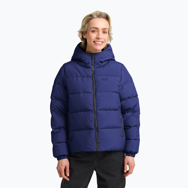 Women's down coat Jack Wolfskin Frozen Palace glow ink