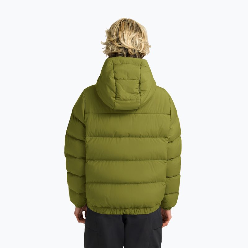 Women's down coat Jack Wolfskin Frozen Palace khaki green 3