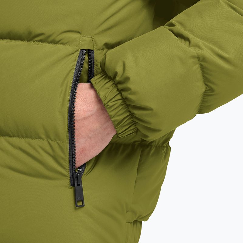 Women's down coat Jack Wolfskin Frozen Palace khaki green 5