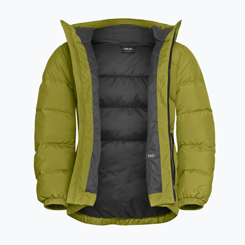 Women's down coat Jack Wolfskin Frozen Palace khaki green 9
