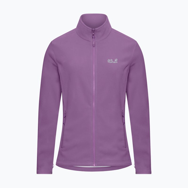 Women's fleece sweatshirt Jack Wolfskin Taunus 100 Full Zip vivid orchid 7
