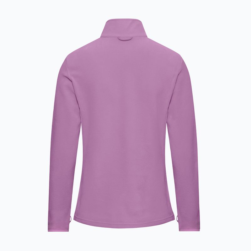 Women's fleece sweatshirt Jack Wolfskin Taunus 100 Full Zip vivid orchid 8