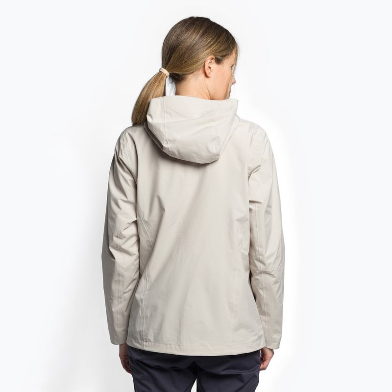 Jack Wolfskin women's hardshell jacket Pack & Go Shell grey 1111514_6260 4