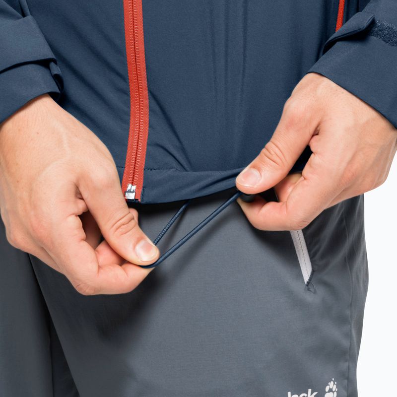 Jack Wolfskin men's Highest Peak 2.5L rain jacket navy blue 1114961_1383 4
