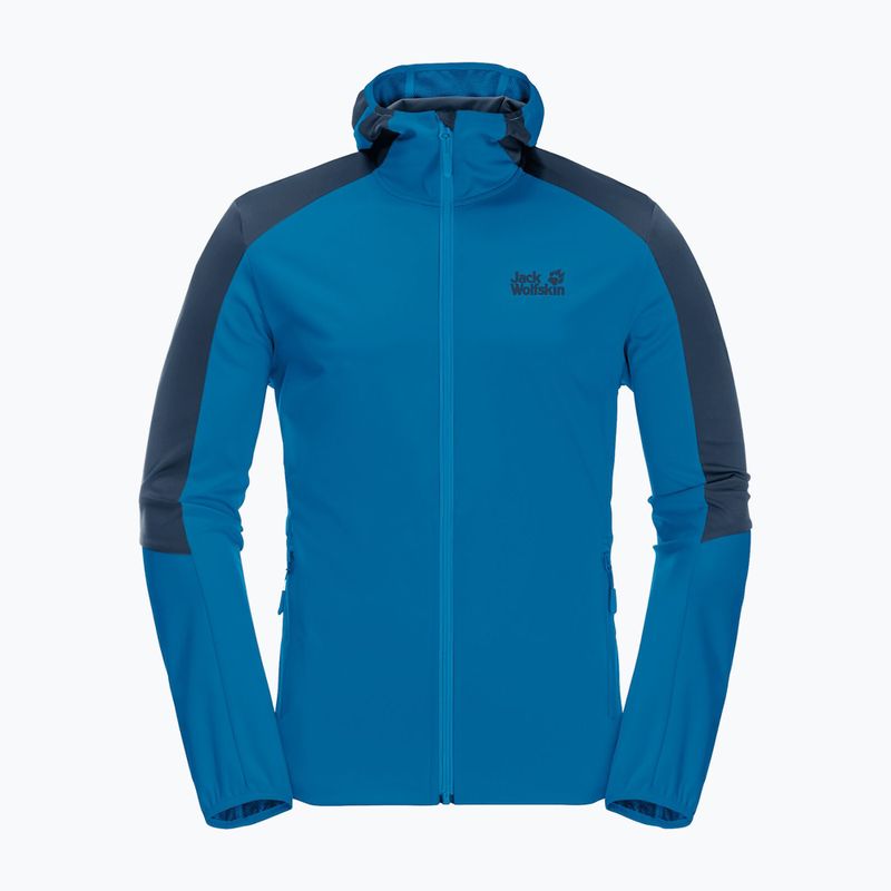 Jack Wolfskin Go Hike men's softshell jacket blue 1306921_1361 4