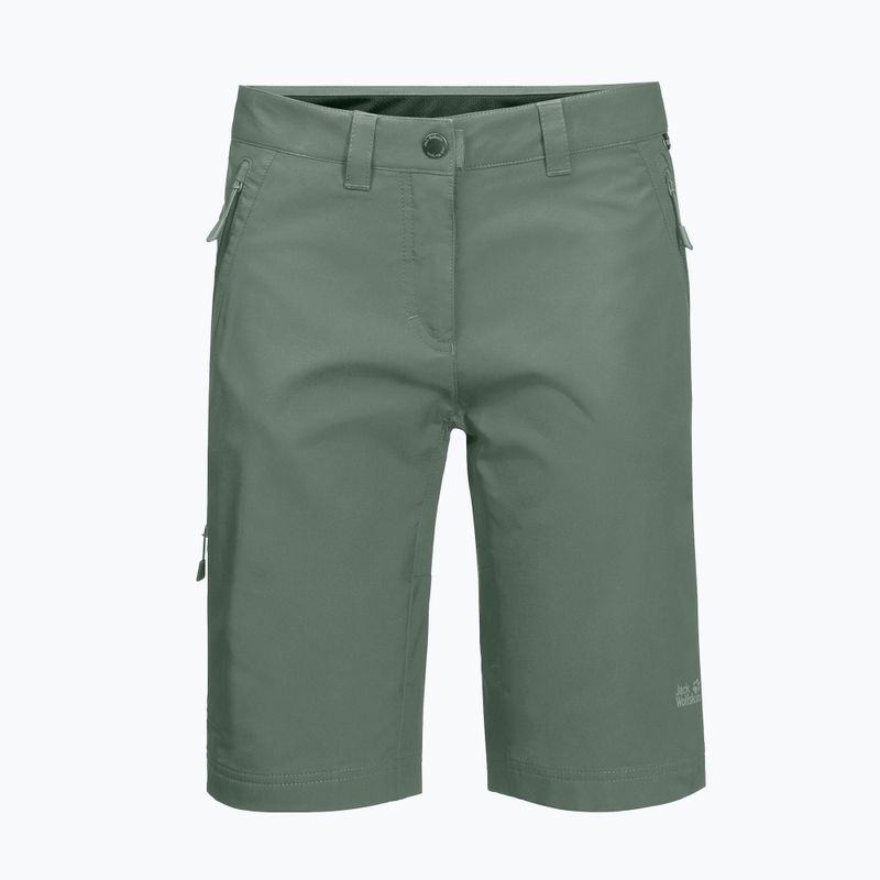 Jack Wolfskin women's Activate Track trekking shorts green 1503703_4311 7