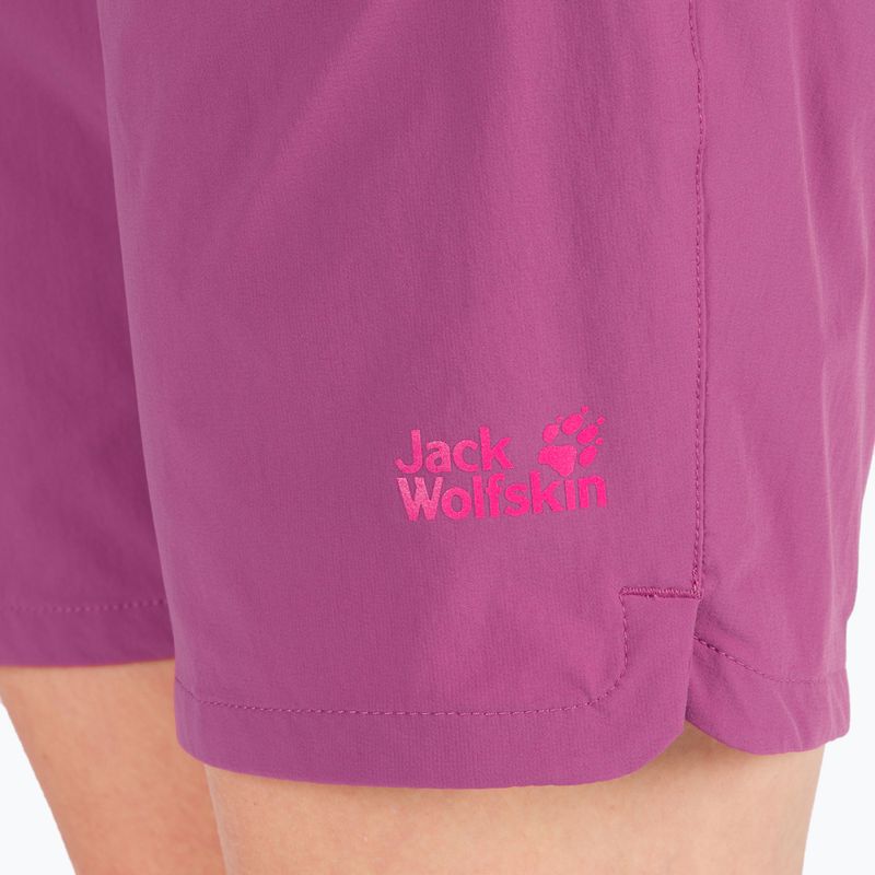 Jack Wolfskin Hilltop Trail women's trekking shorts purple 1505461_2094 4