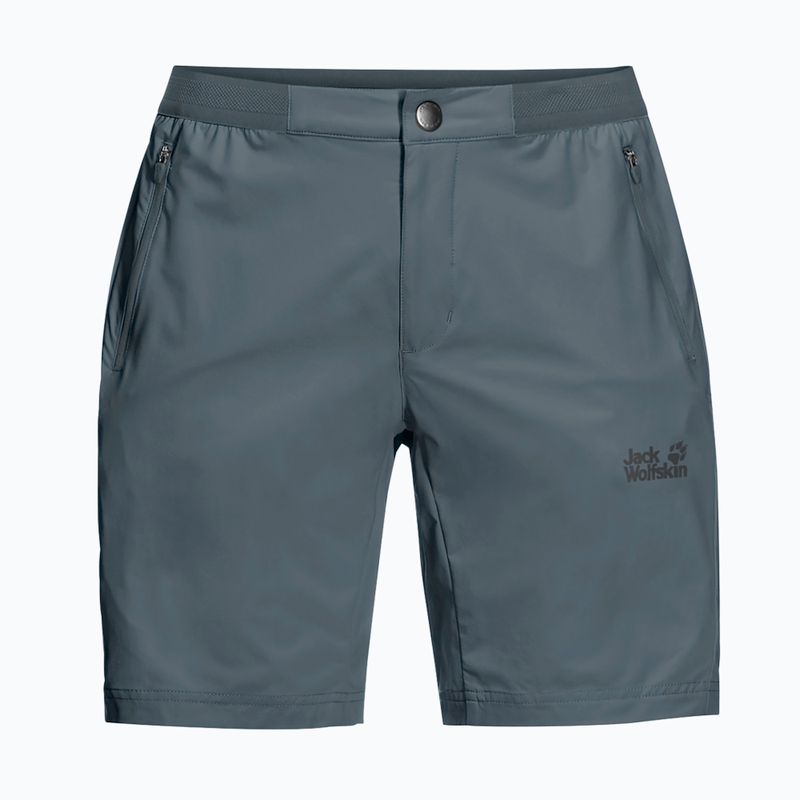 Jack Wolfskin men's trekking shorts Trail grey 1505951_6098 4