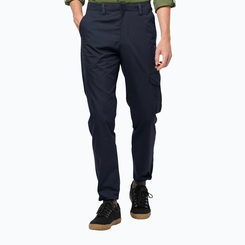 Jack Wolfskin men's trekking trousers Lakeside Trip navy blue 1507141_1010