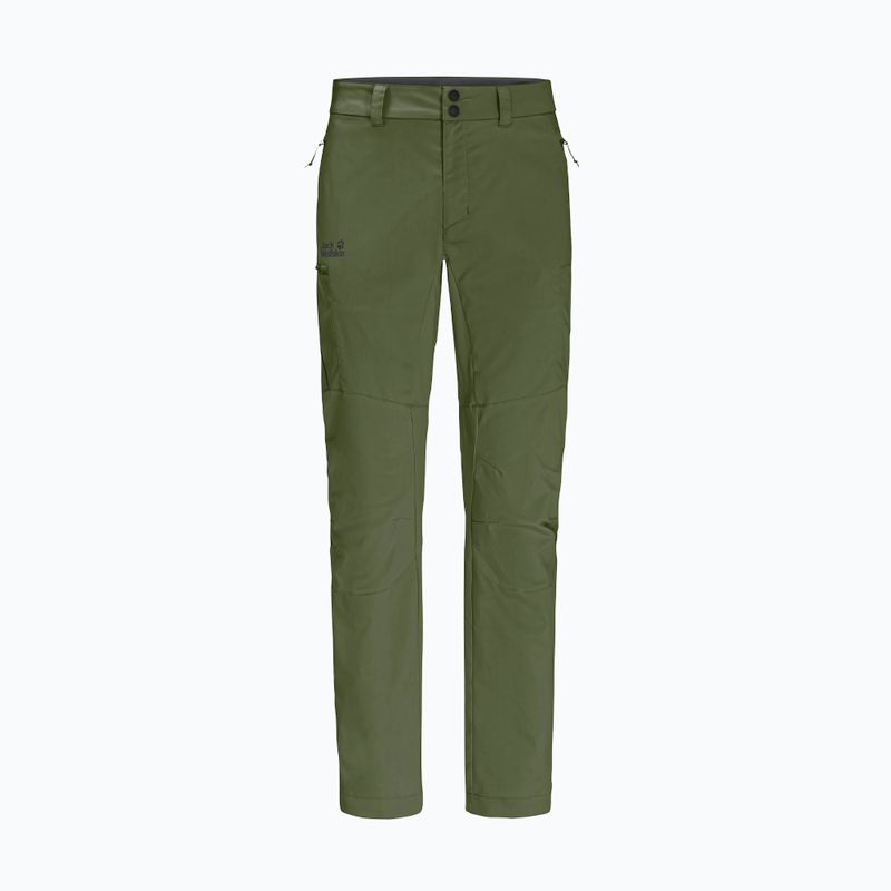 Jack Wolfskin Activate Tour men's softshell trousers green 1507451 4