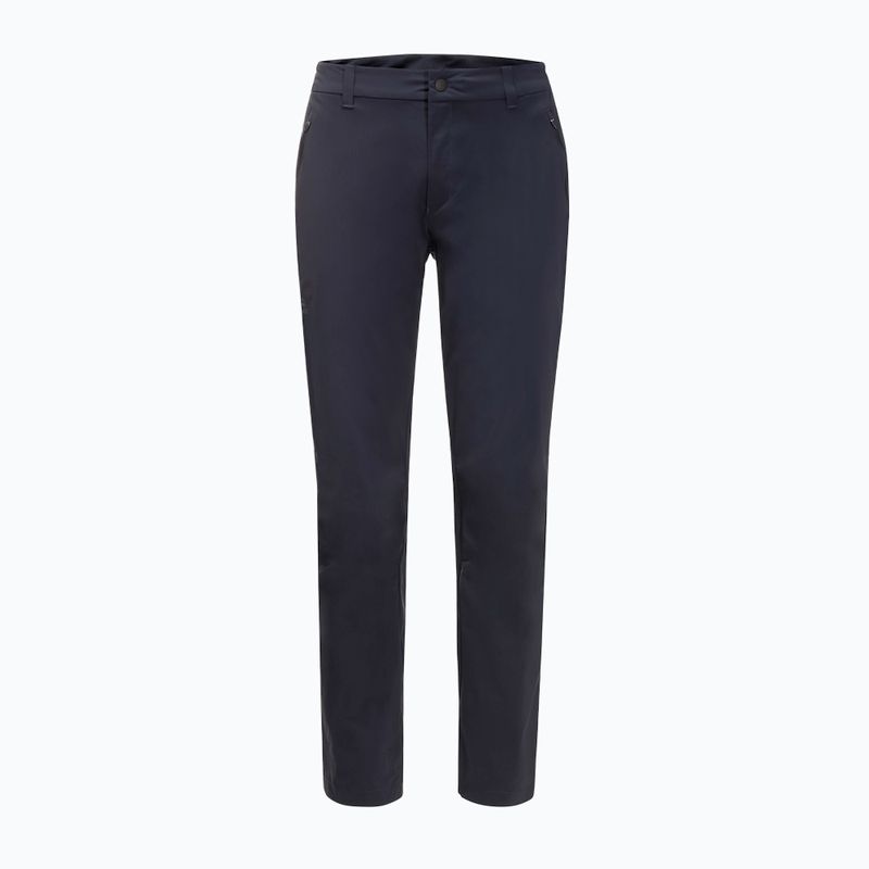 Jack Wolfskin Peak men's softshell trousers navy blue 1507491_1010 6