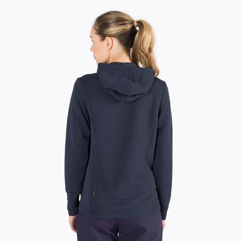 Jack Wolfskin women's Modesto fleece sweatshirt navy blue 1706253_1010 3