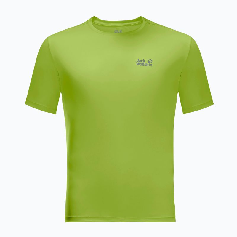 Jack Wolfskin men's trekking T-shirt Tech green 1807071_4073 3