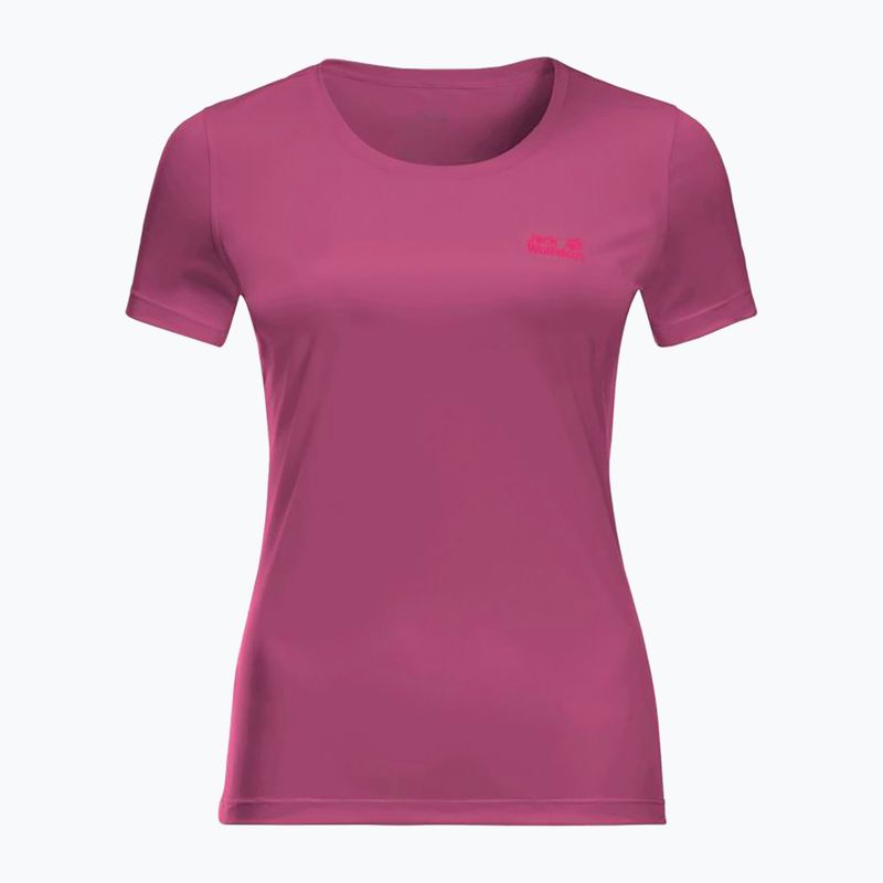 Jack Wolfskin women's trekking T-shirt Tech purple 1807121_2094 8