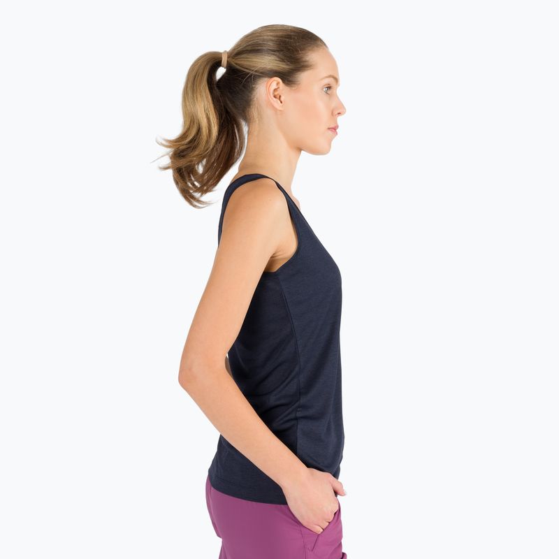 Jack Wolfskin women's trekking T-shirt Pack & Go Tank navy blue 1807282_1010 3